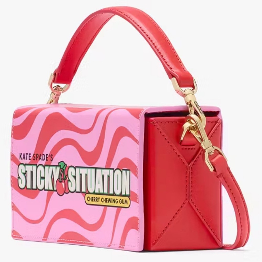 Kate Spade's Bubble Gum Sticky Situation Crossbody Bag, Style Number KK212, NWT